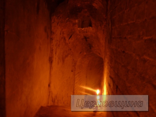 Церковщина. Пещеры времён Феодосия Печерского