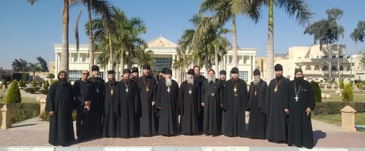 Єпископ Гостомельський Тихон з делегацією відвідав в Єгипті монастирі Нітрійської пустині