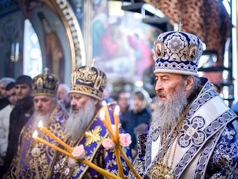 Блаженніший Митрополит Київський і всієї України Онуфрій очолив літургію в неділю 4-та Великого посту